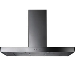 RANGEMASTER Flat 90 Chimney Cooker Hood - Stainless Steel